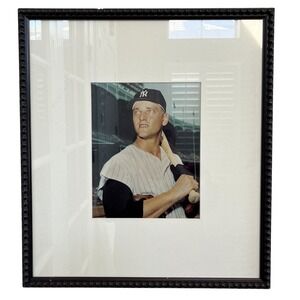 Roger Maris New York Yankees Framed Photo Baseball Sepia Hall of Famer HR King